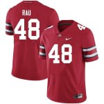 Men's Ohio State Buckeyes #48 Corey Rau Scarlet Nike NCAA College Football Jersey June DPZ2044PF